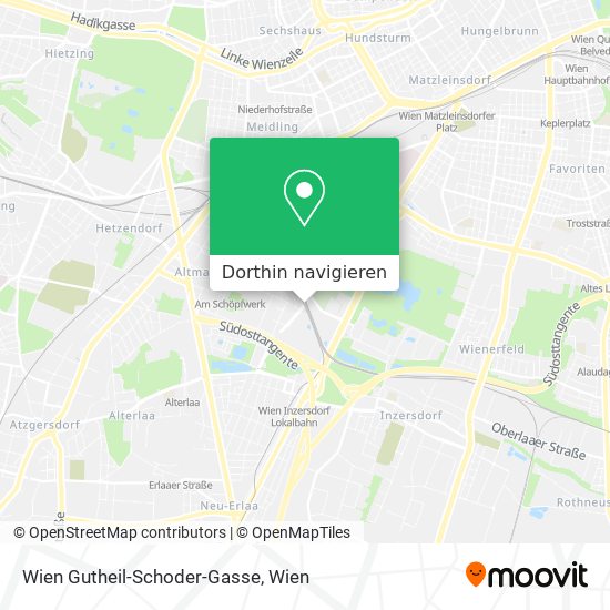 Wien Gutheil-Schoder-Gasse Karte