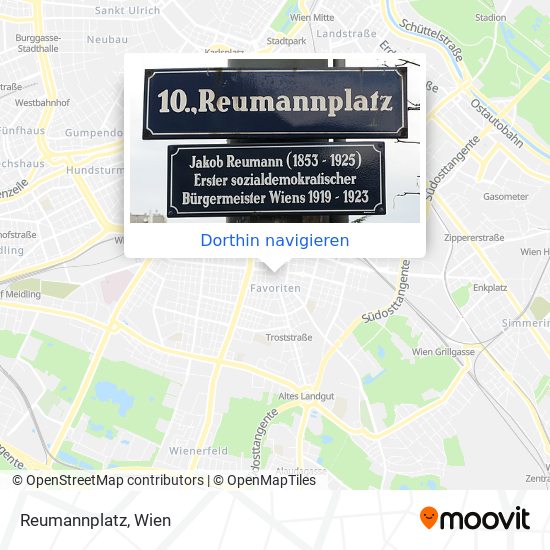 Reumannplatz Karte