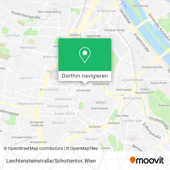 Liechtensteinstraße / Schottentor Karte