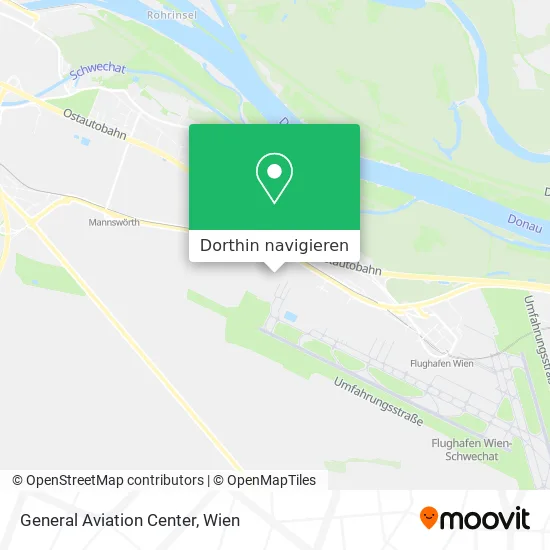 General Aviation Center Karte