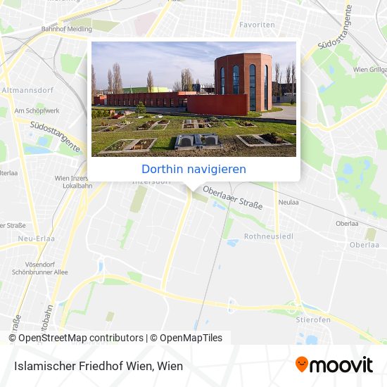 Islamischer Friedhof Wien Karte