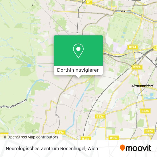 Neurologisches Zentrum Rosenhügel Karte