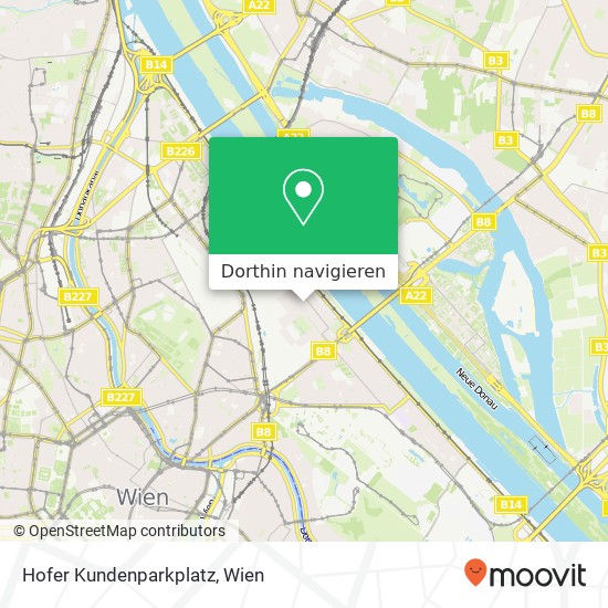 Hofer Kundenparkplatz Karte