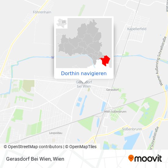 Gerasdorf Bei Wien Karte