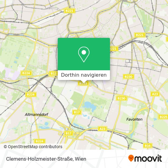 Business-Park Vienna Karte