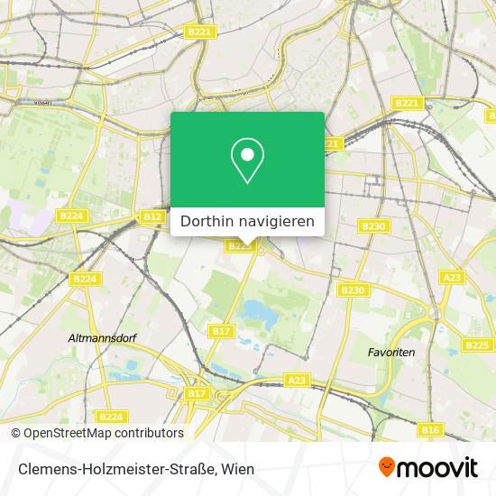 Business-Park Vienna Karte
