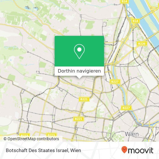 Botschaft Des Staates Israel Karte