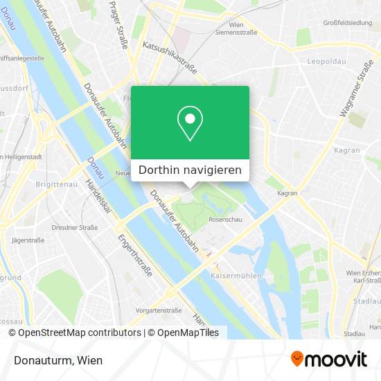 Donauturm Karte