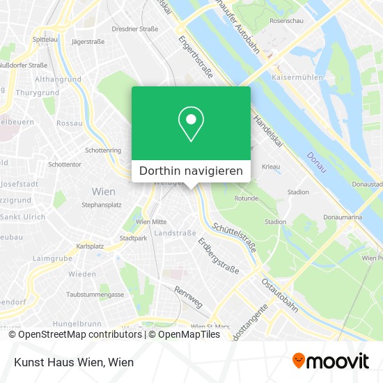 Kunst Haus Wien Karte