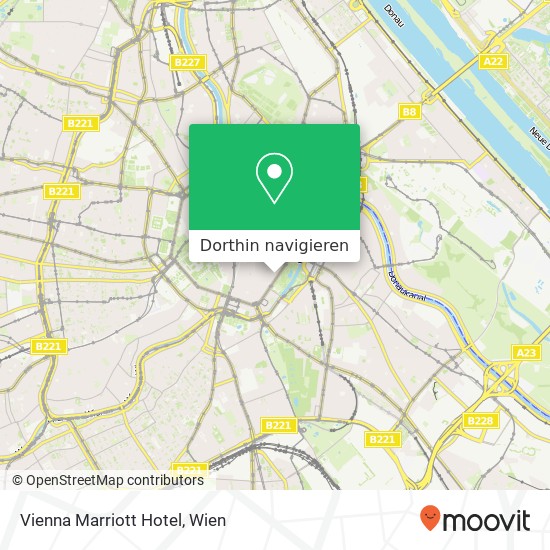 Vienna Marriott Hotel Karte