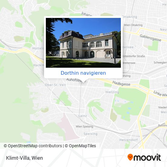 Klimt-Villa Karte