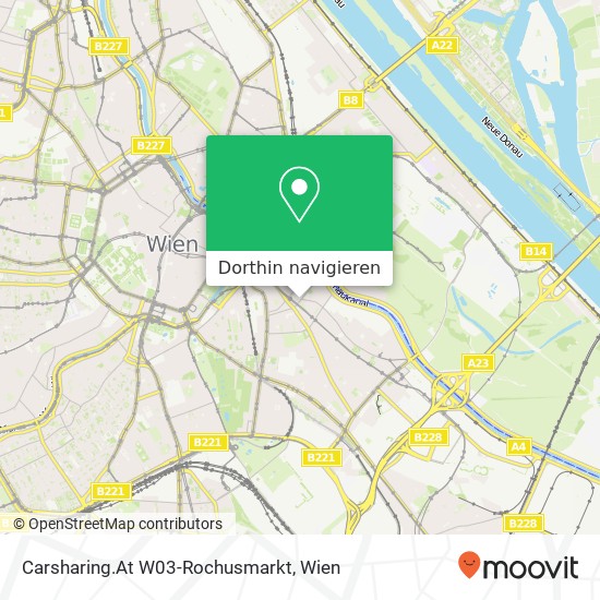 Carsharing.At W03-Rochusmarkt Karte