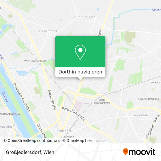 Großjedlersdorf Karte