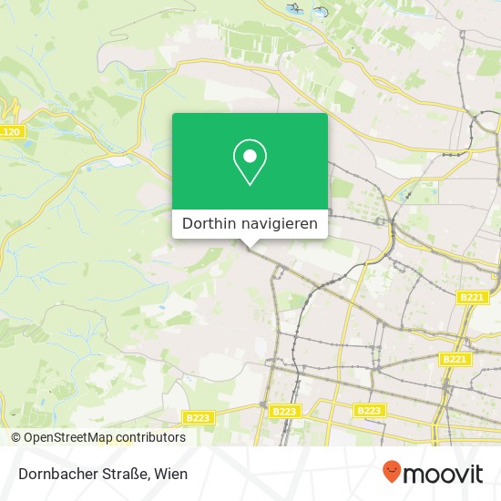 Dornbacher Straße Karte