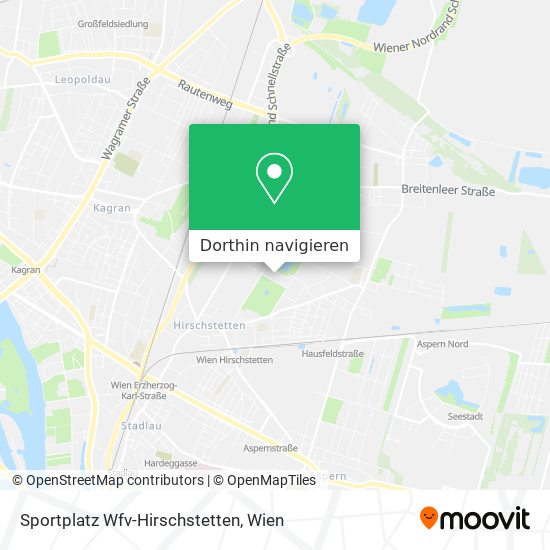 Sportplatz Wfv-Hirschstetten Karte