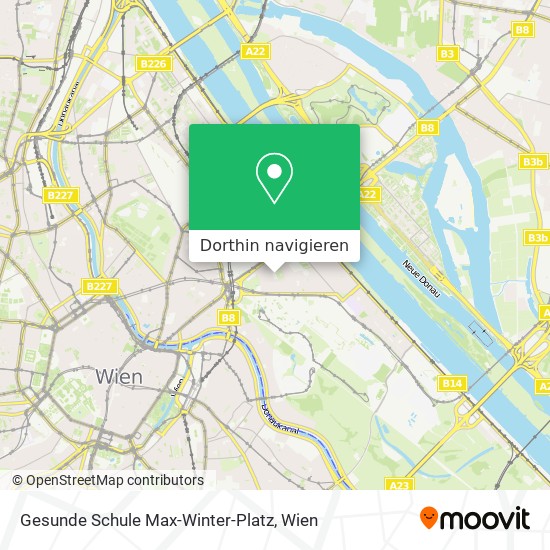 Gesunde Schule Max-Winter-Platz Karte