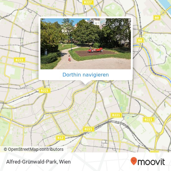 Alfred-Grünwald-Park Karte