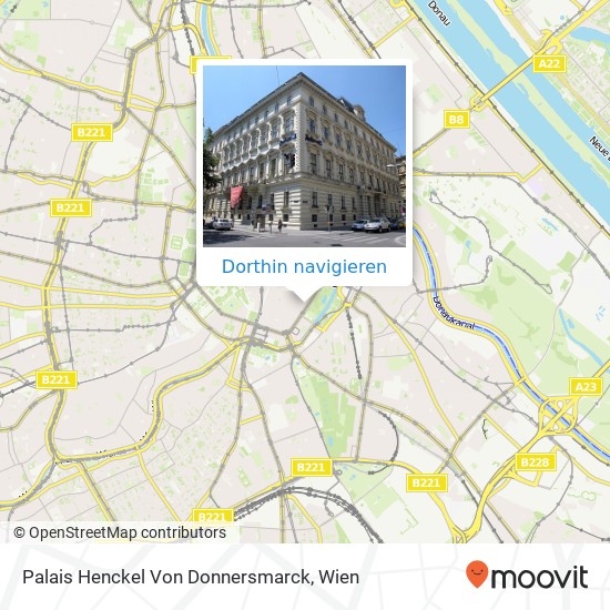 Palais Henckel Von Donnersmarck Karte