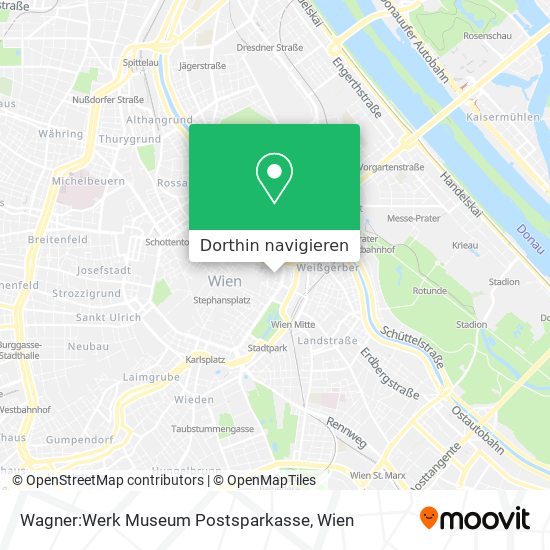 Wagner:Werk Museum Postsparkasse Karte