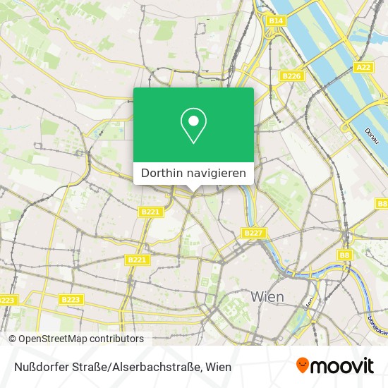 Nußdorfer Straße / Alserbachstraße Karte