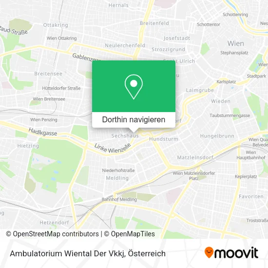 Ambulatorium Wiental Der Vkkj Karte