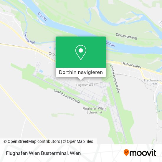 Flughafen Wien Busterminal Karte