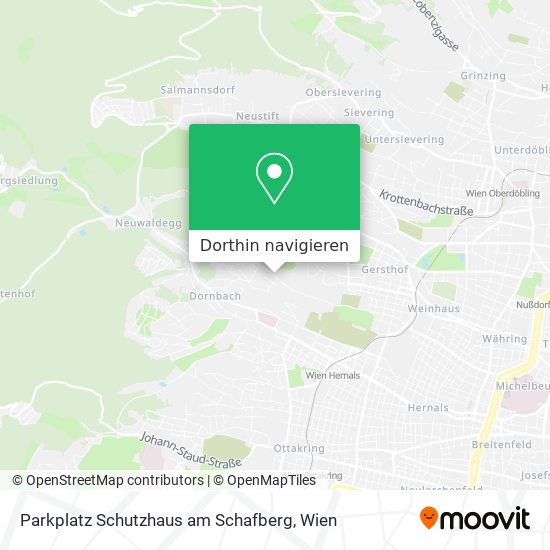 Parkplatz Schutzhaus am Schafberg Karte