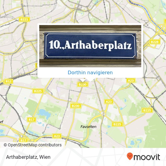 Arthaberplatz Karte