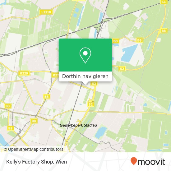 Kelly's Factory Shop Karte