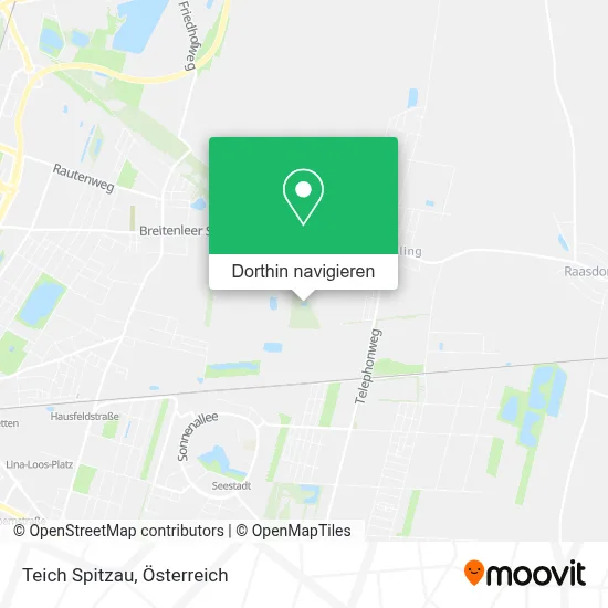 Teich Spitzau Karte