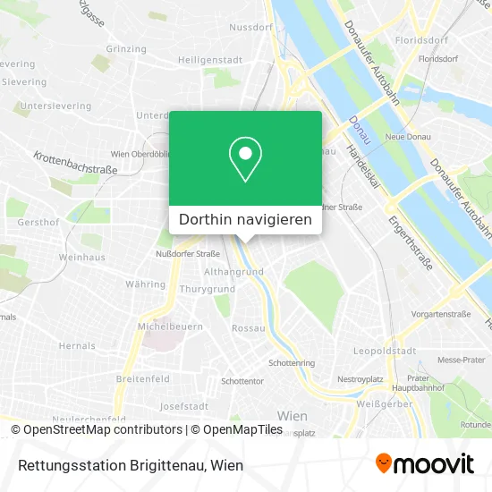 Rettungsstation Brigittenau Karte