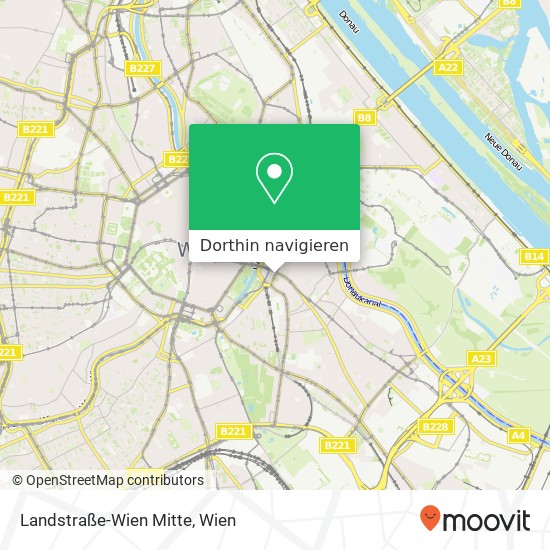 Landstraße-Wien Mitte Karte
