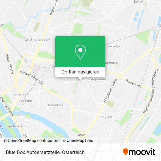 Blue Box Autoersatzteile Karte