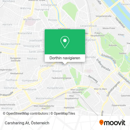 Carsharing.At Karte