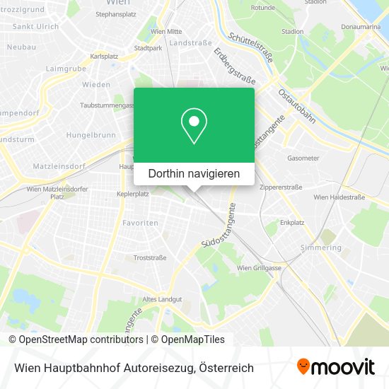 Wie komme ich mit Bus, U-Bahn, Straßenbahn oder Bahn nach Wien ...