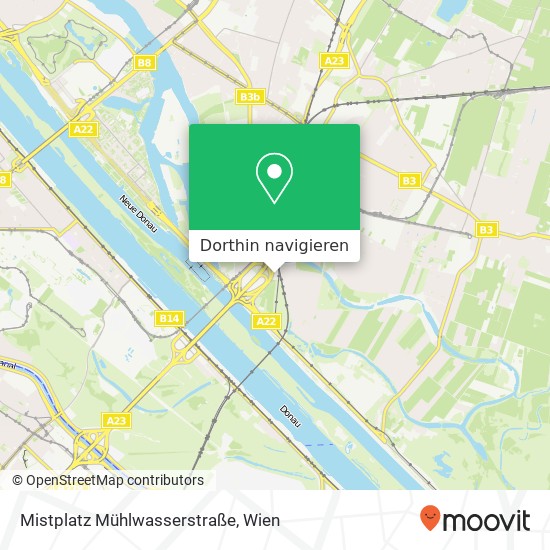 Mistplatz Mühlwasserstraße Karte
