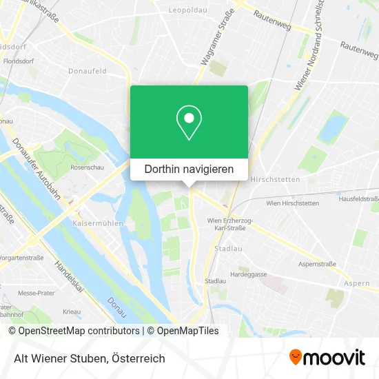 Alt Wiener Stuben Karte