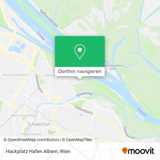 Hackplatz Hafen Albern Karte