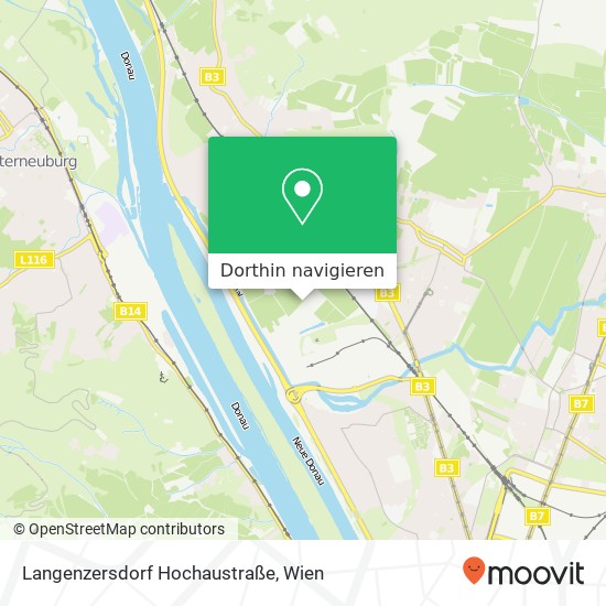 Langenzersdorf Hochaustraße Karte