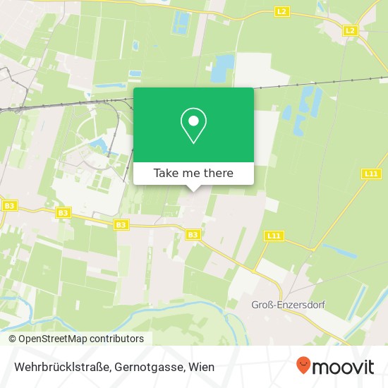 Wehrbrücklstraße, Gernotgasse Karte