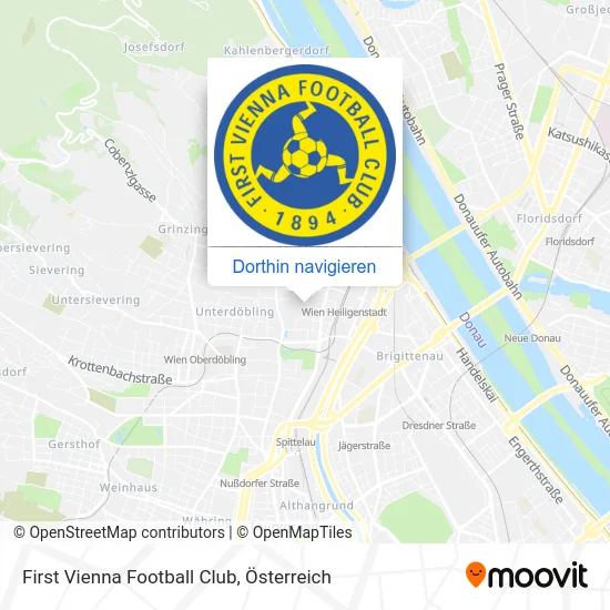 First Vienna Football Club Karte