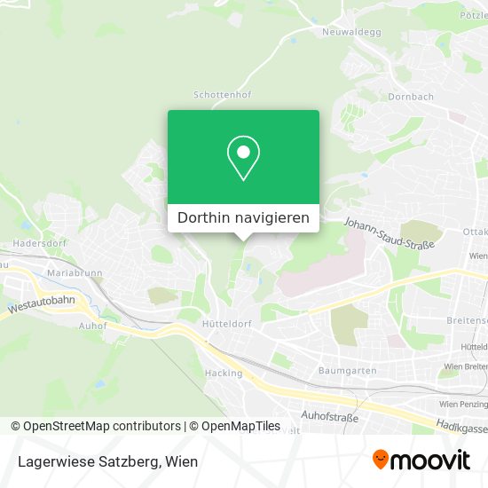 Lagerwiese Satzberg Karte