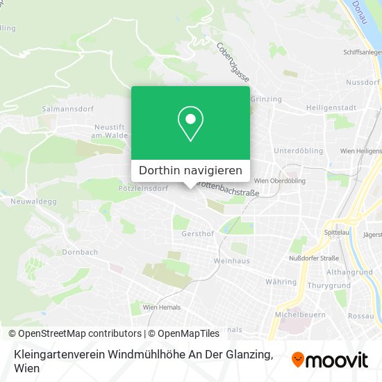 Kleingartenverein Windmühlhöhe An Der Glanzing Karte