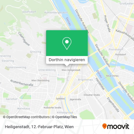 Heiligenstadt, 12.-Februar-Platz Karte