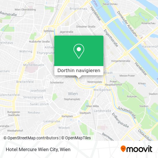 Hotel Mercure Wien City Karte