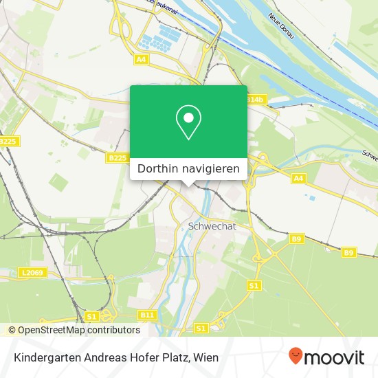 Kindergarten Andreas Hofer Platz Karte