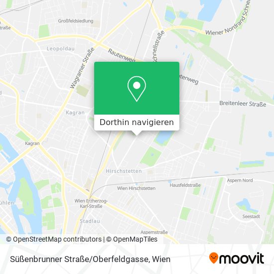 Süßenbrunner Straße / Oberfeldgasse Karte