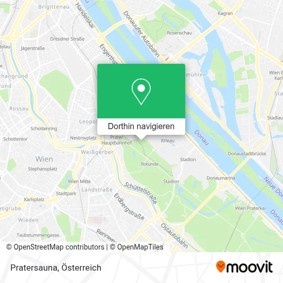 Pratersauna Karte