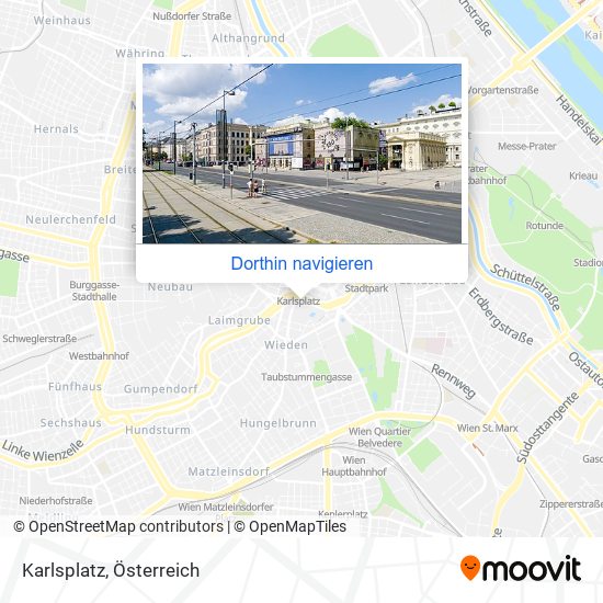 Karlsplatz Karte
