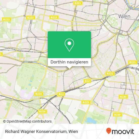 Richard Wagner Konservatorium Karte